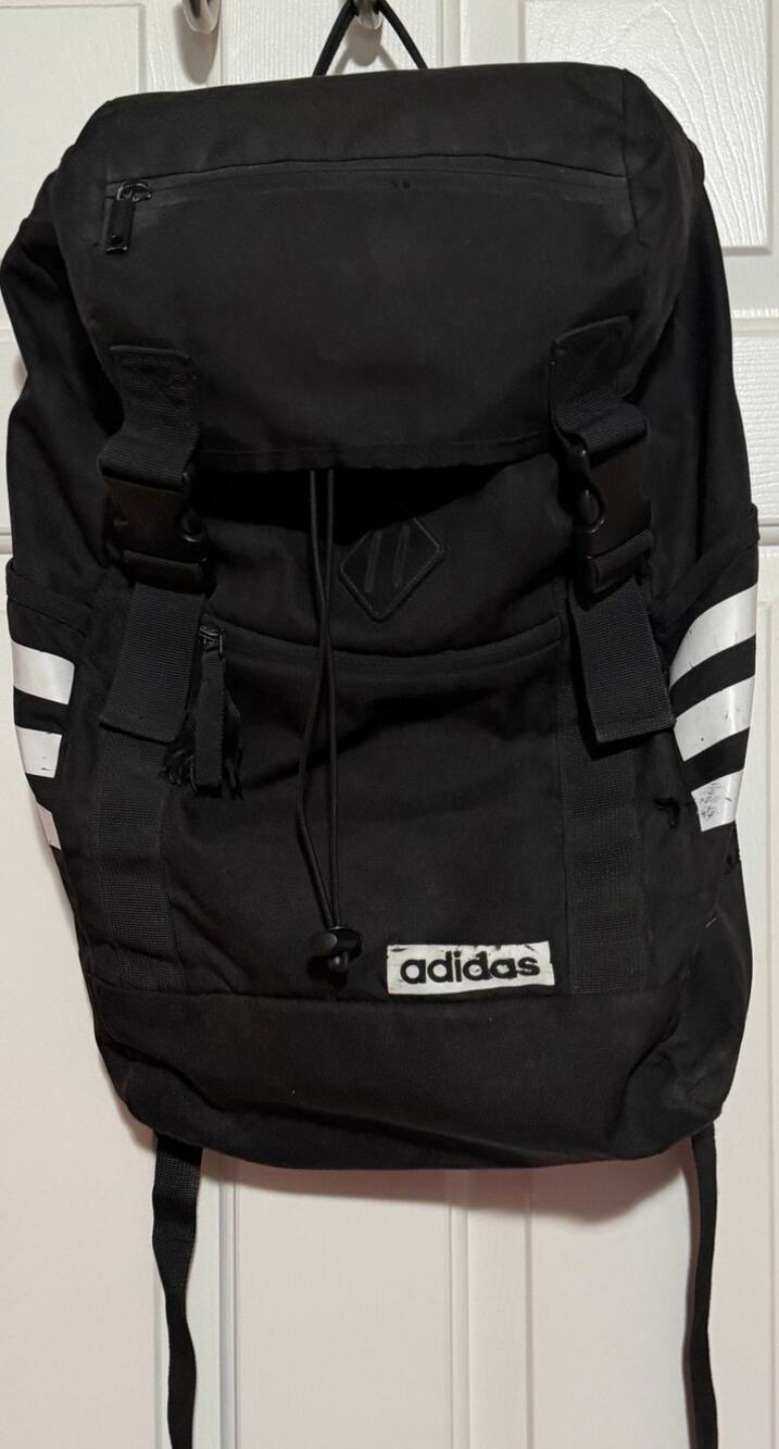 Adidas Black Backpack